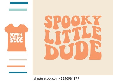 Spooky little dude t shirt design