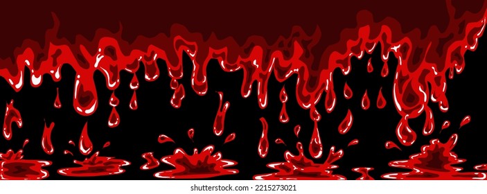 Spooky looking blood liquid background image suitable for banners, banners or others