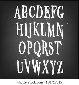 Spooky and Magical Alphabet Set