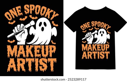 Artista de Maquiagem Assustador: Um design cativante com um crânio adornado com maquiagem intrincada, inspirada no Halloween. Perfeito para camisetas, cartazes, ou qualquer projeto que busque um toque do macabro. O crânio'