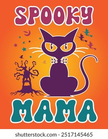 It is Spooky mama design. In this file, you will get an eps file(Vector file) with high resolution.