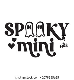 spooky mini background inspirational quotes typography lettering design