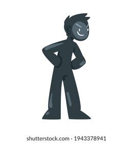 Spooky Monster as Grotesque Creature with Terrifying Appearance Vector Illustration