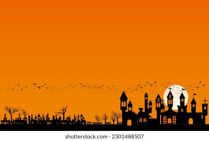 Der unscharfe Nachthintergrund. Spooky Abend halloween Hintergrund. Halloween Thema dunkler Hintergrund. Halloween-lustiger Nachthintergrund
