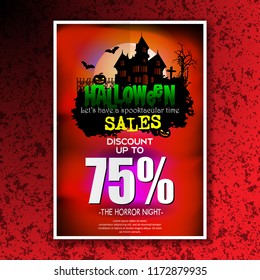 Spooky poster halloween sales 