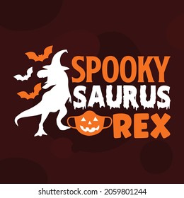 Spooky Saurus rex SVG T-shirt, Halloween T-shirt, Halloween Poster, Background svg