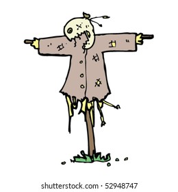 spooky scarecrow cartoon