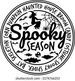 Spooky Season Eps, Horror Shirt illustration, Halloween Mug, Halloween Tumbler, Fall 