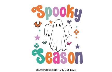 Spooky Season Halloween PNG Diseño