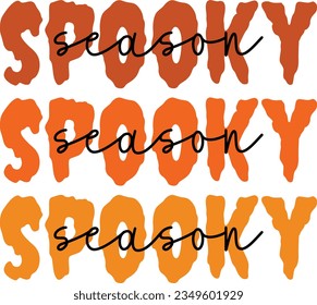 Spooky season,
Halloween SVG Design
