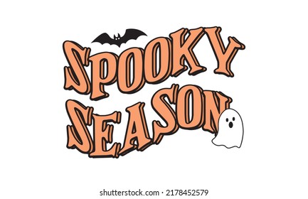 Spooky Season Halloween Vector   Clip Art