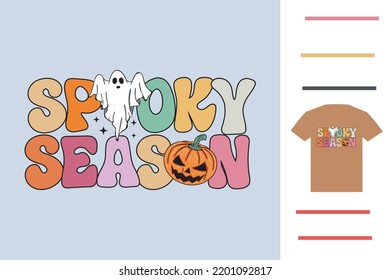 Spooky Season T Shirt Design