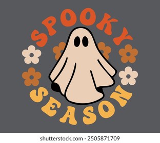 spooky Season T-shirt, Pumpkin Saying. Happy Fall Quotes, Thanksgiving Shirt, fall autumn svg,fall Everything, Women's Pumpkins Shirt