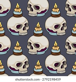 Spooky skull  