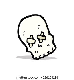 spooky skull symbol
