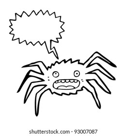 personaje de caricatura espeluznante