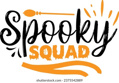 Spooky squad - Halloween design