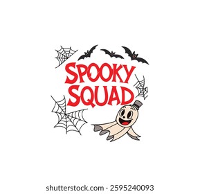 Spooky Squad vector unique design
