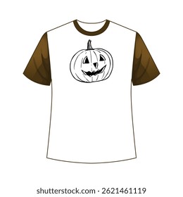 Spooky and stylish Halloween t-shirt design perfect for trick-or-treating, parties, or seasonal wear.