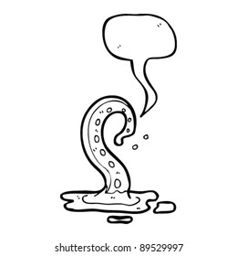 spooky tentacle cartoon