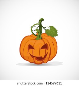 Spooky Vector Pumpkin. Halloween