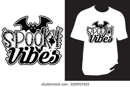 
Spooky Vibes Halloween t shirt design