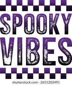 Spooky Vibes , Halloween t-shirt design