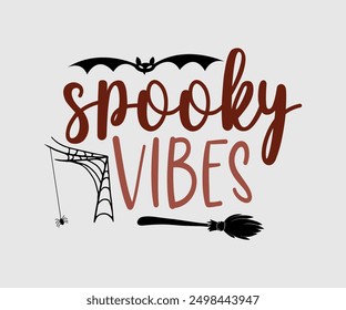 Spooky Vibes Only, Halloween, Ghost, Spooky Season, witch, Halloween Funny, t shirt