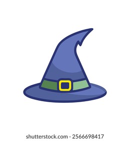 Spooky Witch Hat Icon Design