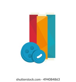 spool of colorful thread