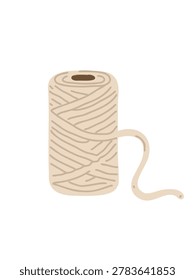 spool of macrame cord thread for handmade craft work