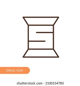 Icono de hilo de discusión para diseño web, menú, aplicación, afiche, anuncios, postal y revista