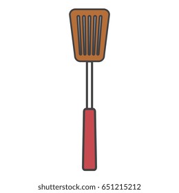 spoon bbq cutlery icon
