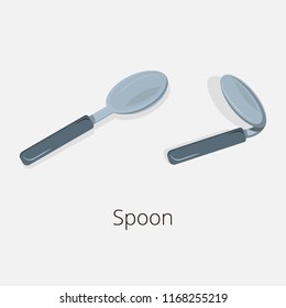 Spoon and broken Spoon