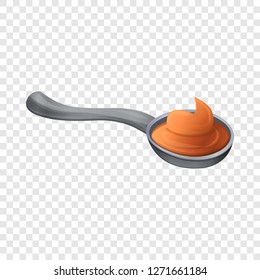 Spoon of butter icon. Cartoon of spoon of butter vector icon for web design for web design