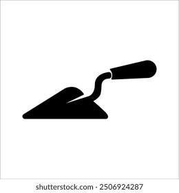 spoon of cement icon vector illustration logo design
