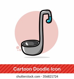 Spoon color doodle