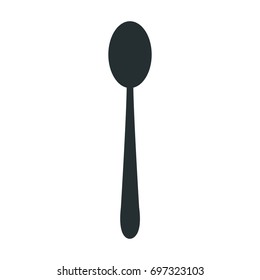 spoon cutlery eating utensil kitchen icon
