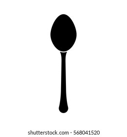 spoon cutlery icon image vector illustration design 