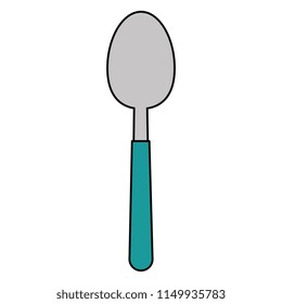 spoon cutlery isolated icon