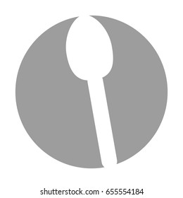 spoon cutlery isolated icon