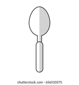 spoon cutlery isolated icon