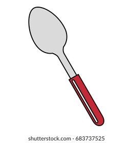 spoon cutlery isolated icon