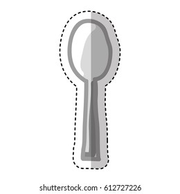 spoon cutlery tool isolated icon