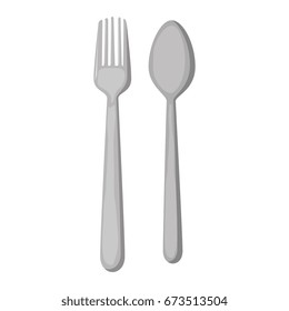 Spoon and fork cutlery