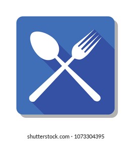 Similar Images, Stock Photos & Vectors of crossed fork and spoon icon