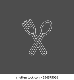 Spoon and fork Icon