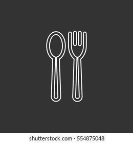 Spoon and fork Icon