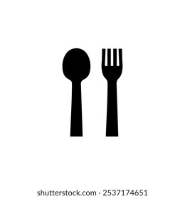 spoon and fork icon logo design. spoon, fork and knife icon vector. restaurant sign and symbol