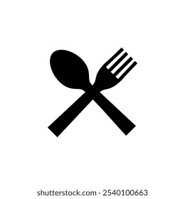 spoon and fork icon logo design. spoon, fork and knife icon vector. restaurant sign and symbol